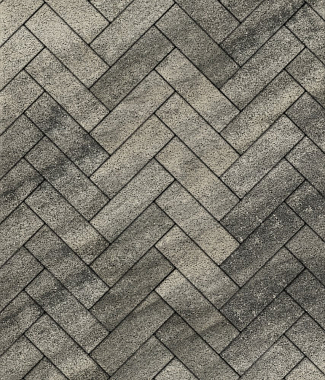 Тротуарная плитка Выбор Прямоугольник Листопад гранит